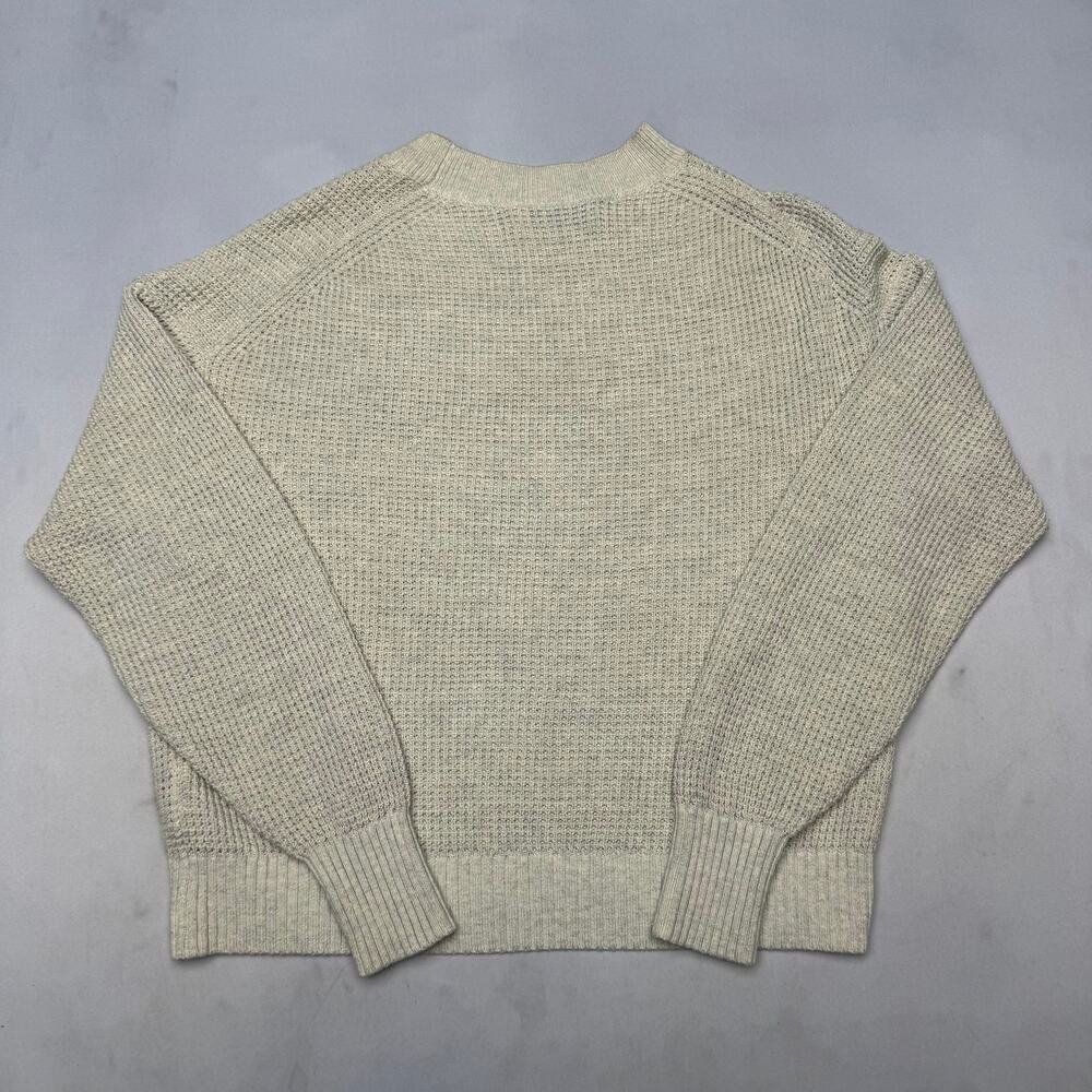 Buck Mason Seafarer Cotton Shrunken Crew Sweater Women's Medium READ Luxury - Picture 3 of 13